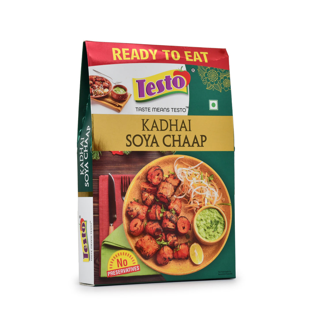 Kadai Soya Chaap - 300g