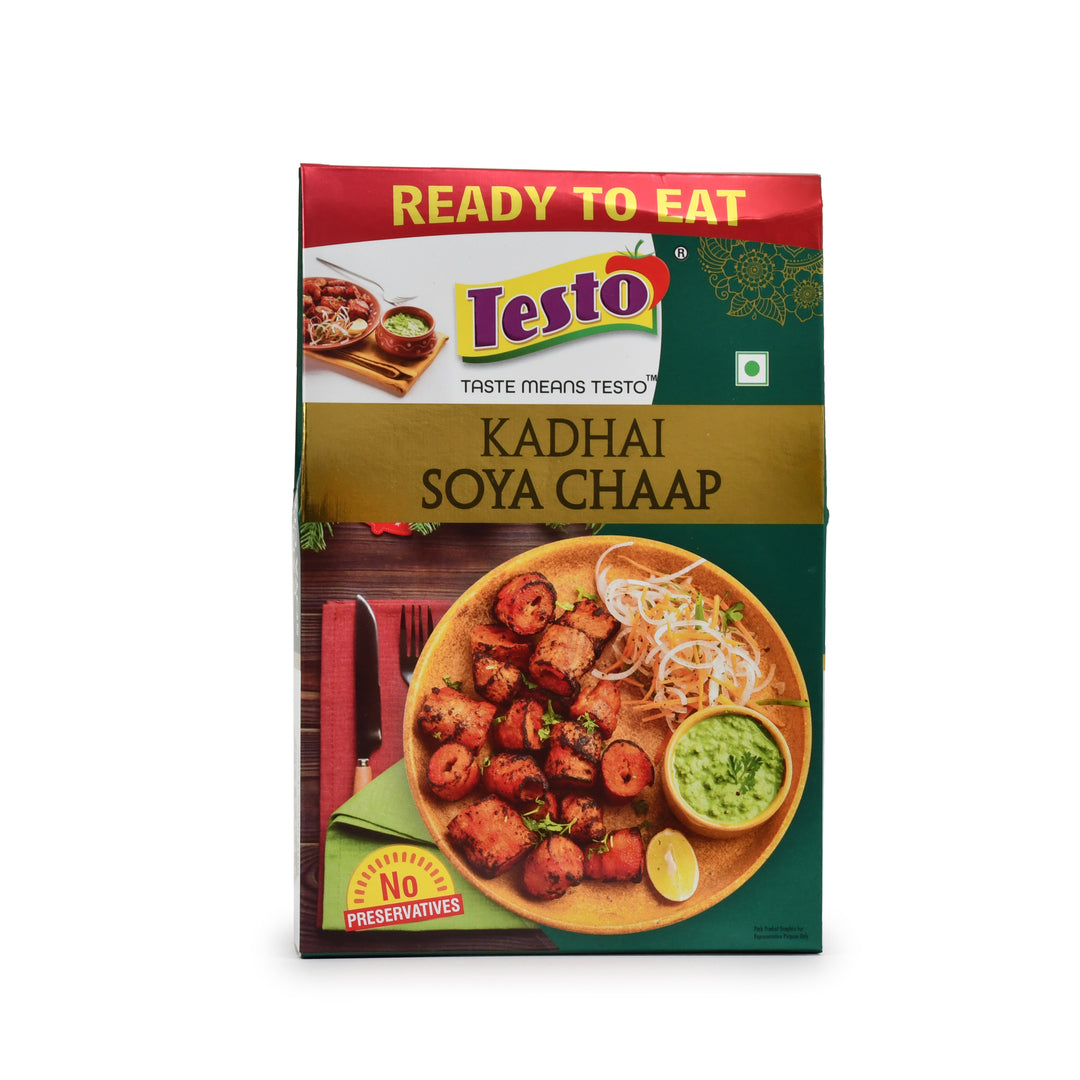 Kadai Soya Chaap - 300g