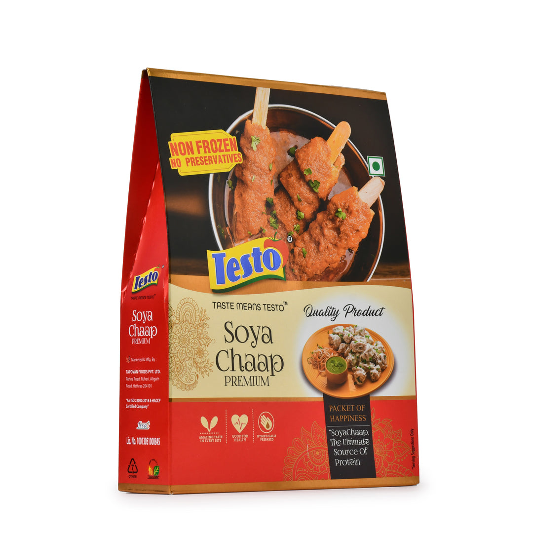 Soya Chaap (Non-Frozen) - 500g