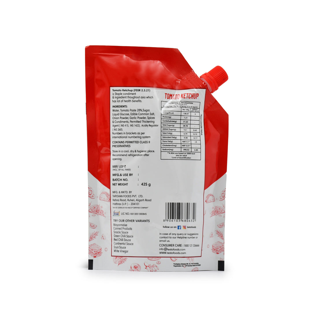 Tomato Ketchup - Nozzle - 425g