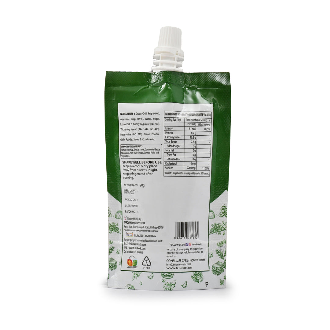 Green Chilli Sauce - Nozzle - 90g