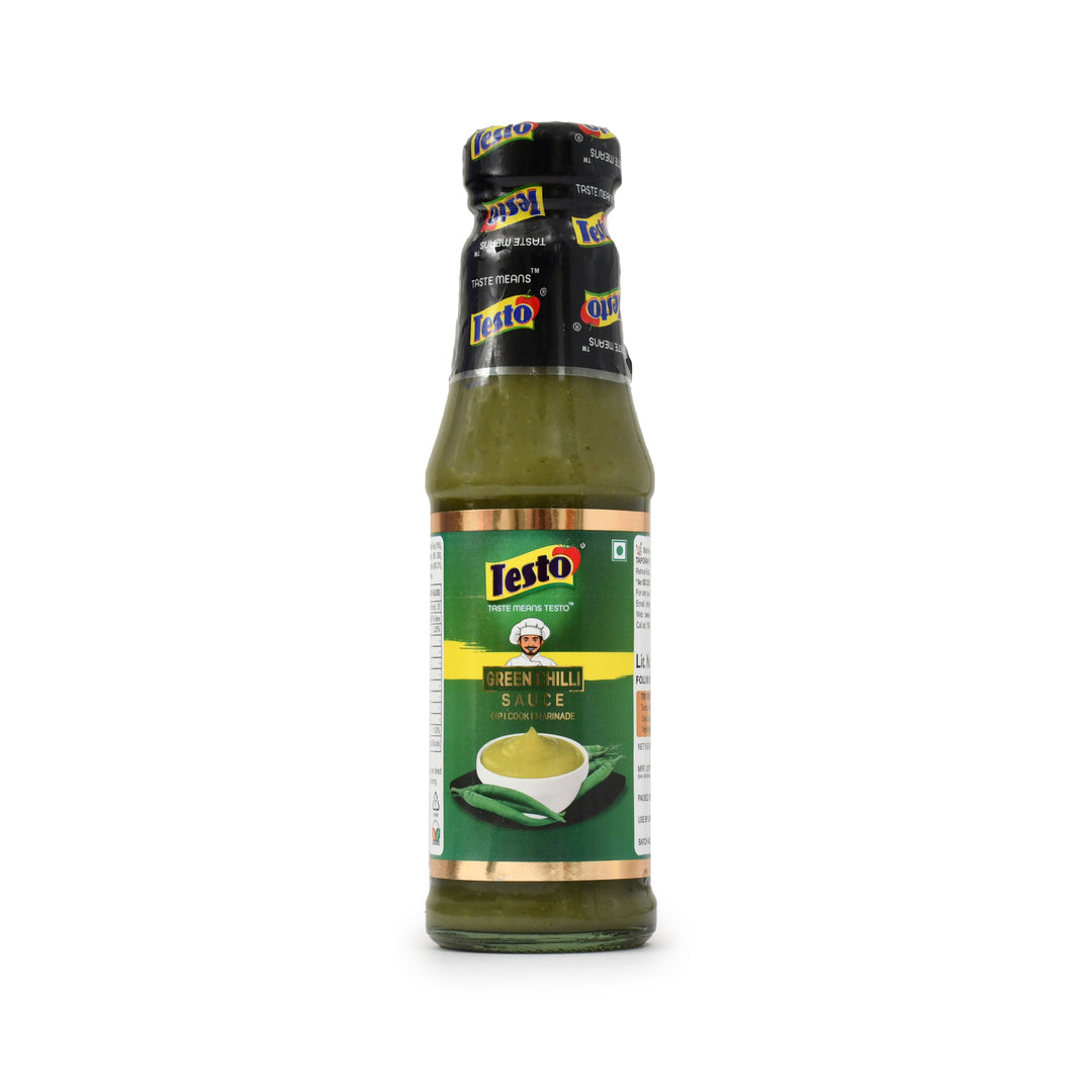 Green Chilli Sauce - Bottle - 200g