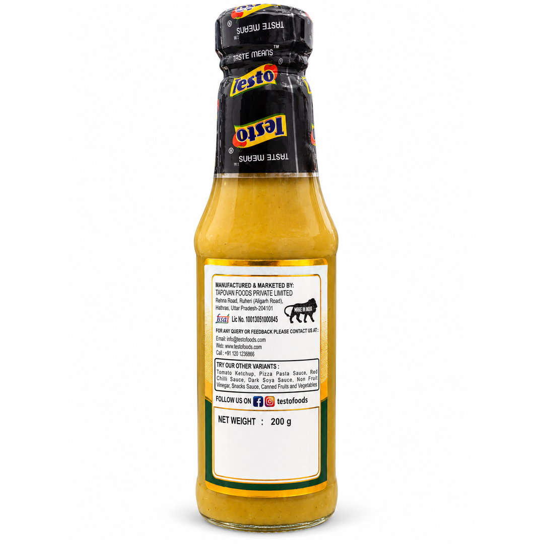 Green Chilli Sauce - Bottle - 200g