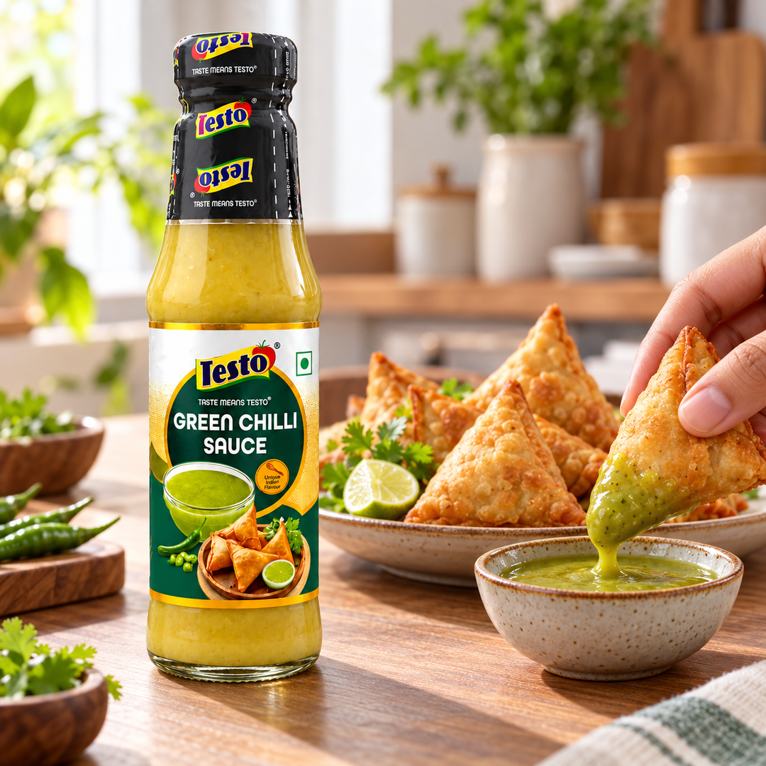 Green Chilli Sauce - Bottle - 200g