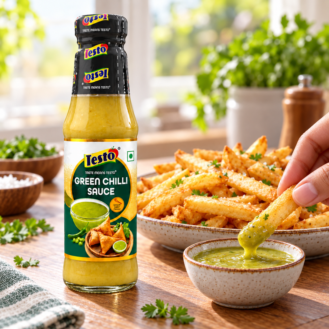Green Chilli Sauce - Bottle - 200g